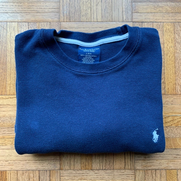 Polo Ralph Lauren Other - Men's Polo Ralph Lauren Navy Blue Thermal Shirt, L
